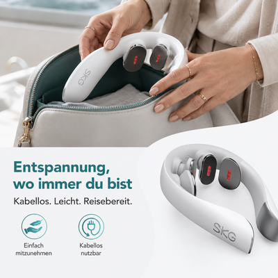 Nackenmassagegerät mit Wärmefunktion