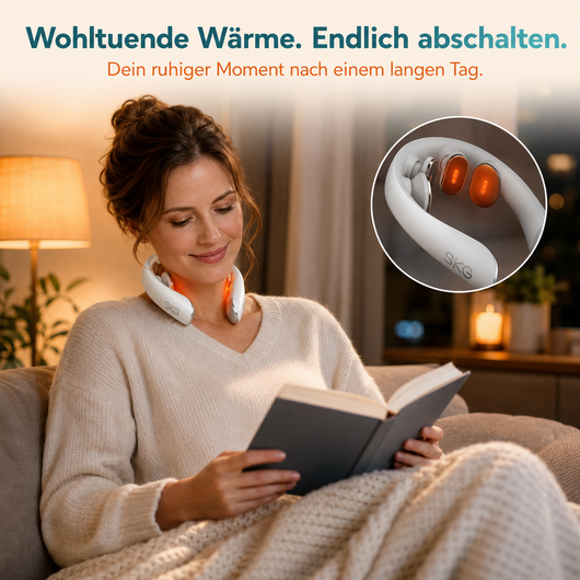 Nackenmassagegerät mit Wärmefunktion
