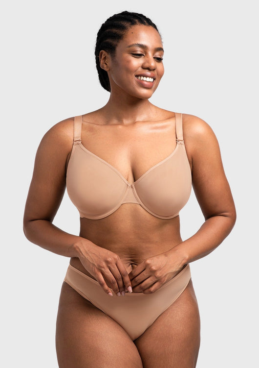 Unlined Underwire Sheer Mesh Bra
