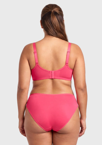 Unlined Underwire Sheer Mesh Bra