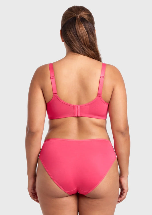 Unlined Underwire Sheer Mesh Bra